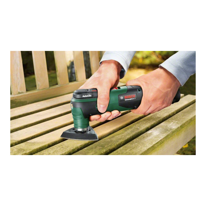 Bosch accu-multitalent UniversalMulti 12, met 1 x PBA 12V 2,5 Ah accu