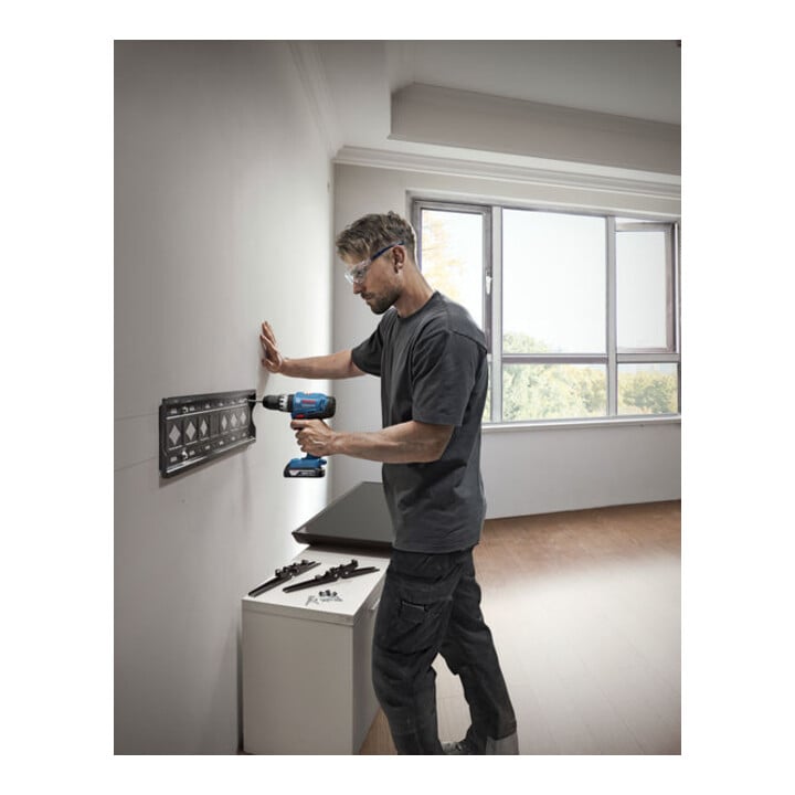 Bosch Accu-slagboormachine GSB 18V-25, 2 x accu GBA 18V 2.0Ah in L-BOXX