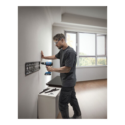 Bosch Accu-slagboormachine GSB 18V-25, 2 x accu GBA 18V 2.0Ah in L-BOXX