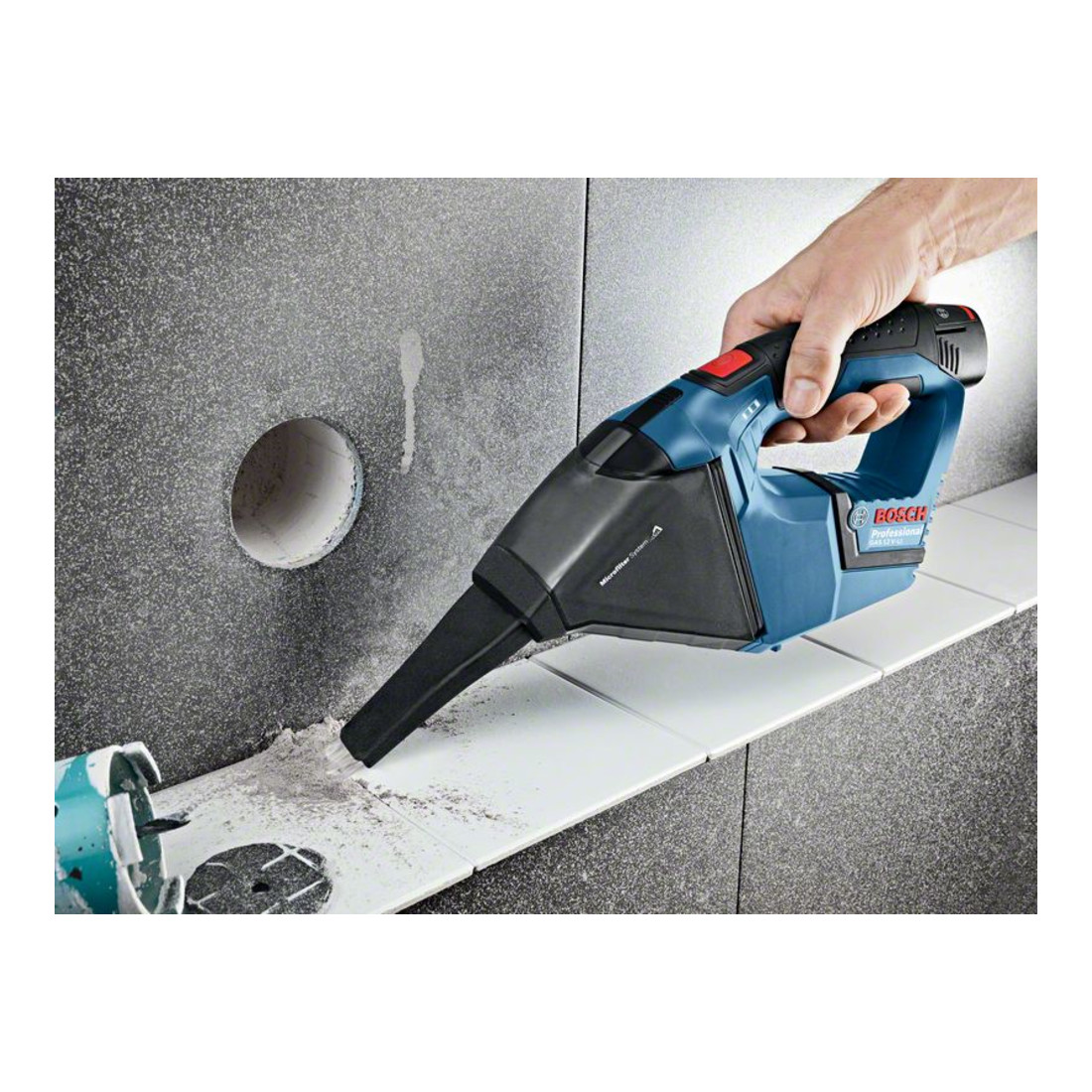 Bosch accu stofzuiger GAS 12V soloversie