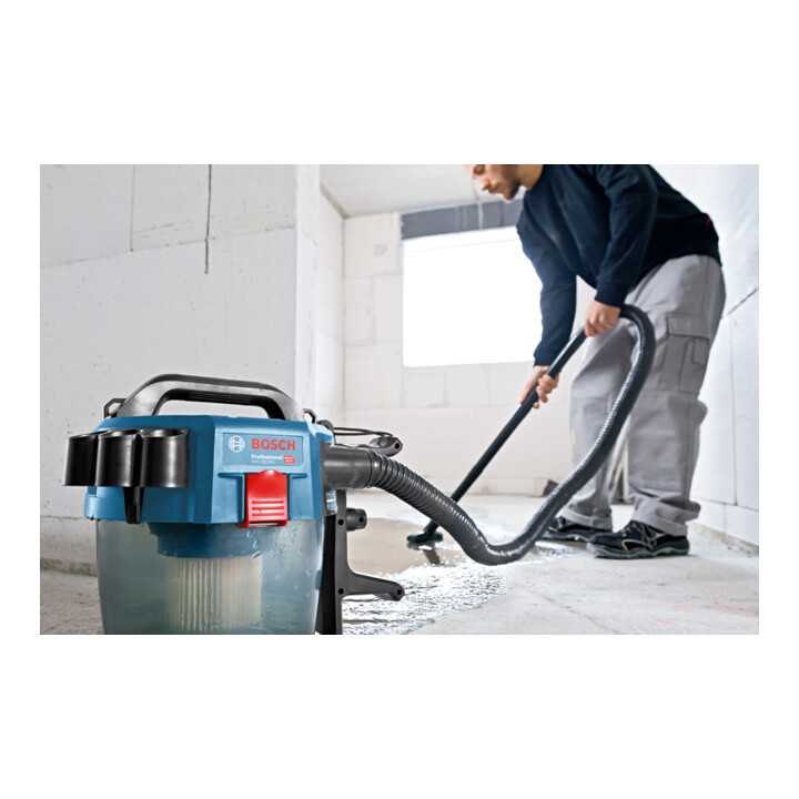 Bosch accu stofzuiger GAS 18V-10 L soloversie met Power Tool adapter