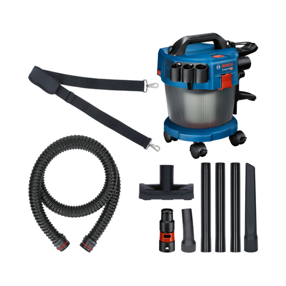 Bosch accu stofzuiger GAS 18V-10 L soloversie met Power Tool adapter