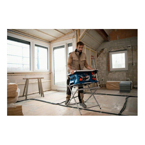 Bosch accu-tafelcirkelzaag BITURBO GTS 18V-216 met werktafel GTA 560 Professional