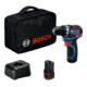 Bosch Accuboormachine GSR 12V-32, 2 x GBA 12V 2.0Ah, Gereedschapstas-1