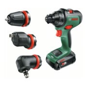 Bosch accuboormachine met twee snelheden AdvancedDrill 18: 1x accu, hoek/centrisch hulpstuk-2