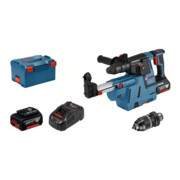 Bosch accuklopboormachine met SDS plus GBH 18V-26 F 2 x 6,0 Ah oplaadbare accu GDE 18V-16 L-BOXX-2