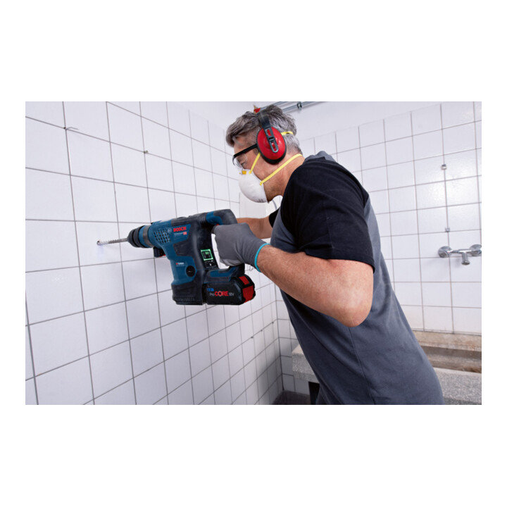 Bosch accuklopboormachine met SDS plus GBH 18V-34 CF