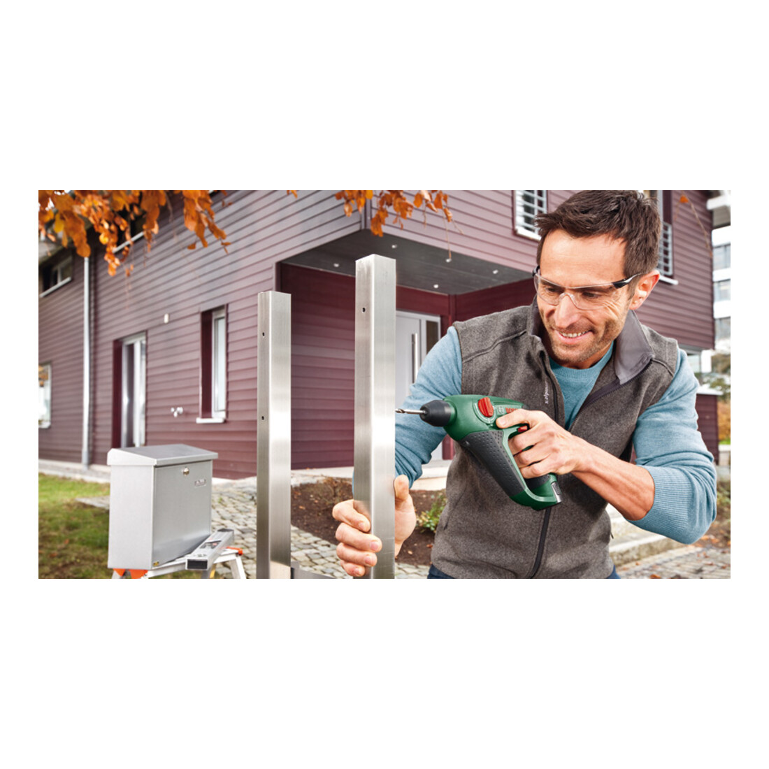Bosch accuklopboormachine Uneo, met 1 x PBA 12V 2,5 Ah accu, lader AL 1115 CV