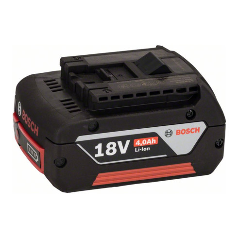 Bosch Accumulatori a scorrimento 18 Volt Heavy Duty (HD), agli ioni di litio 4,0 Ah GBA M-C