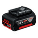 Bosch Accumulatori a scorrimento 18 Volt Heavy Duty (HD), agli ioni di litio 5,0 Ah GBA M-C-1
