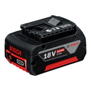 Bosch Accumulatori a scorrimento 18 Volt Heavy Duty (HD), agli ioni di litio 5,0 Ah GBA M-C