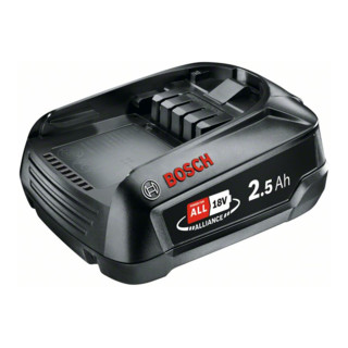 Bosch accupack 18 Volt lithium-ion PBA 18 Volt, 2,5 Ah W-B, systeemaccessoires