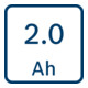 Bosch accupack GBA 12 Volt 2.0 Ah