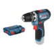 Bosch accuschroefboormachine GSR 12V-15 FC soloversie 1 aanbouwdeel L-BOXX-1