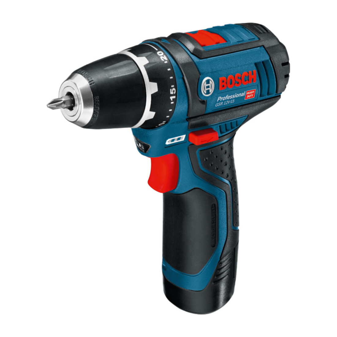 Bosch accuschroefboormachine GSR 12V-15 soloversie L-BOXX