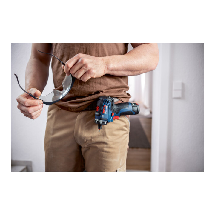 Bosch accuschroevendraaier GSR 12V-35 HX: 2 x oplaadbare accu GBA 12V 3.0Ah, snellader