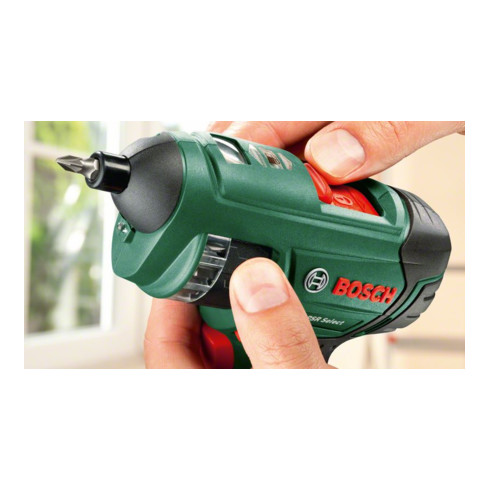 Bosch accuschroevendraaier lithium-ion PSR Select, met micro USB kabel, netadapter