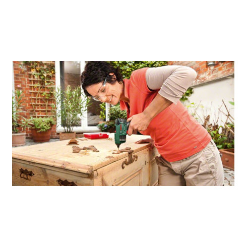 Bosch accuschroevendraaier lithium-ion PSR Select, met micro USB kabel, netadapter