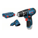 Bosch accuslagboormachine GSB 12V-15 soloversie L-BOXX-1