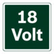 Bosch accustartset: 1 x PBA 18 Volt, 2,5 Ah W-B en AL 1830 CV-4