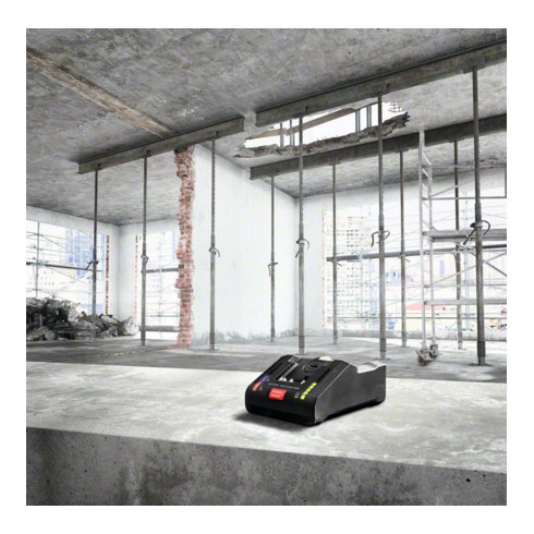 Bosch accustartset: 2 x ProCORE 18 Volt 12,0 Ah GAL 18V-160 C en GCY 30-4