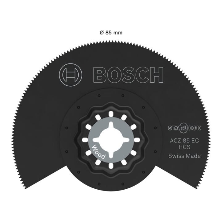 Bosch ACZ 85 EC Holz Segmentsägeblatt, Starlock, 85 mm, 10-tlg.