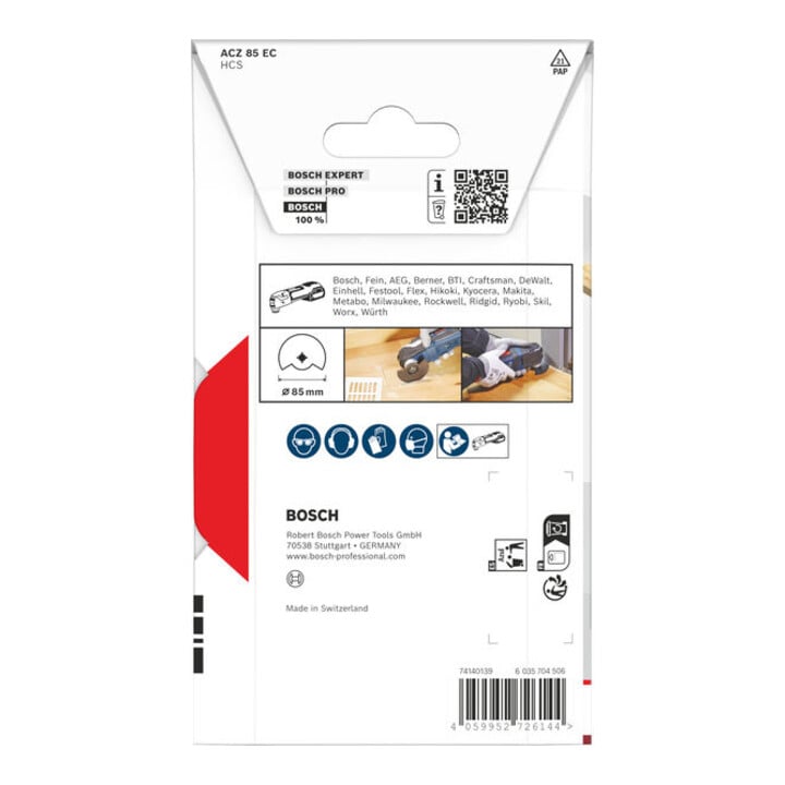 Bosch ACZ 85 EC Hout segmentzaagblad, Starlock, 85 mm