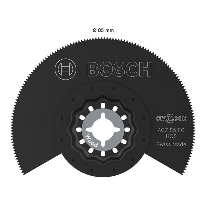 Bosch ACZ 85 EC Hout segmentzaagblad, Starlock, 85 mm