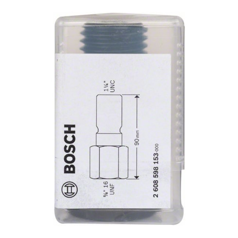 Bosch Adapter für Diamantbohrkronen Maschinenseite 5/8" 16 UNF Kronenseite1 1/4" UNC