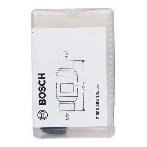Bosch Adapter für Diamantbohrkronen Maschinenseite G 1/2", Kronenseite G 1/2"