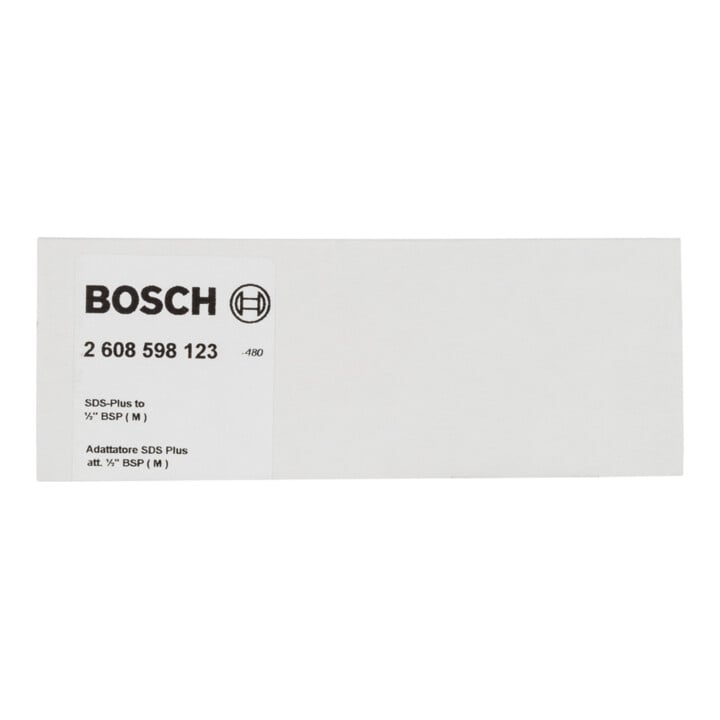 Bosch Adapter für Diamantbohrkronen Maschinenseite SDS plus Kronenseite G 1/2", 115