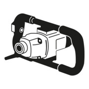 Bosch Adapter für Rührkörbe Länge: 60 mm mit Innengewinde 1/2"-20 UNF-4