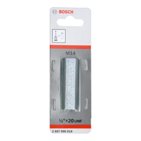 Bosch Adapter für Rührkörbe Länge: 60 mm mit Innengewinde 1/2"-20 UNF
