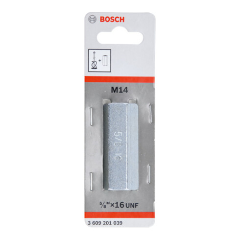 Bosch Adapter für Rührkörbe Länge: 60 mm mit Innengewinde 5/8"-16 UN-2a