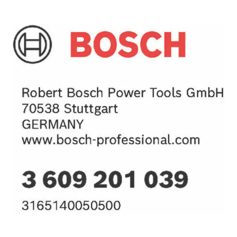 Bosch Adapter für Rührkörbe Länge: 60 mm mit Innengewinde 5/8"-16 UN-2a