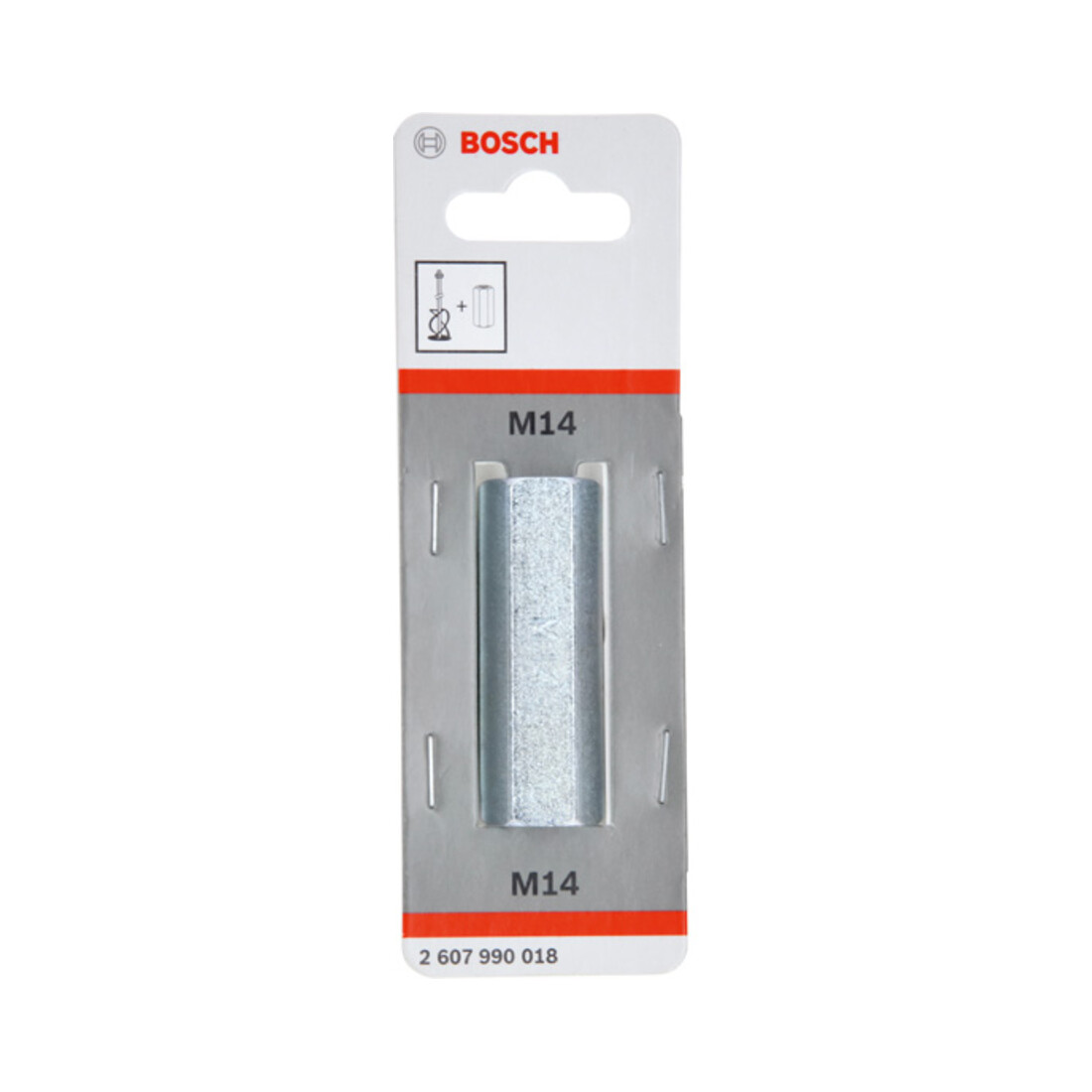 Bosch Adapter für Rührkörbe Länge: 60 mm mit Innengewinde M 14