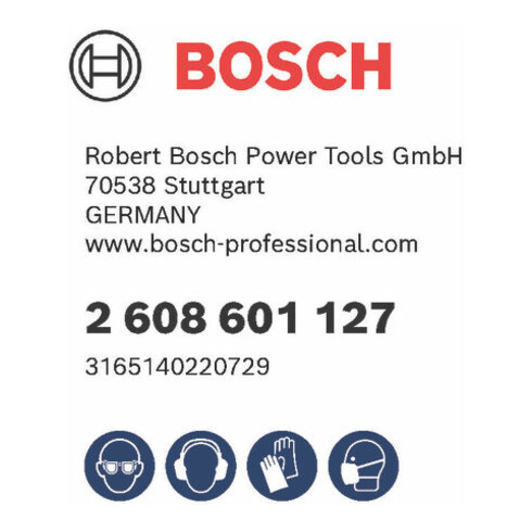 Bosch Adapter gelocht für Exzenterschleifer 150 mm