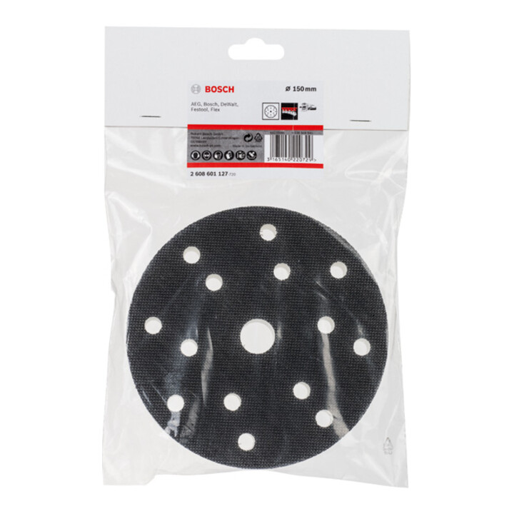 Bosch adapter geperforeerd voor excentrische schuurmachine 150 mm