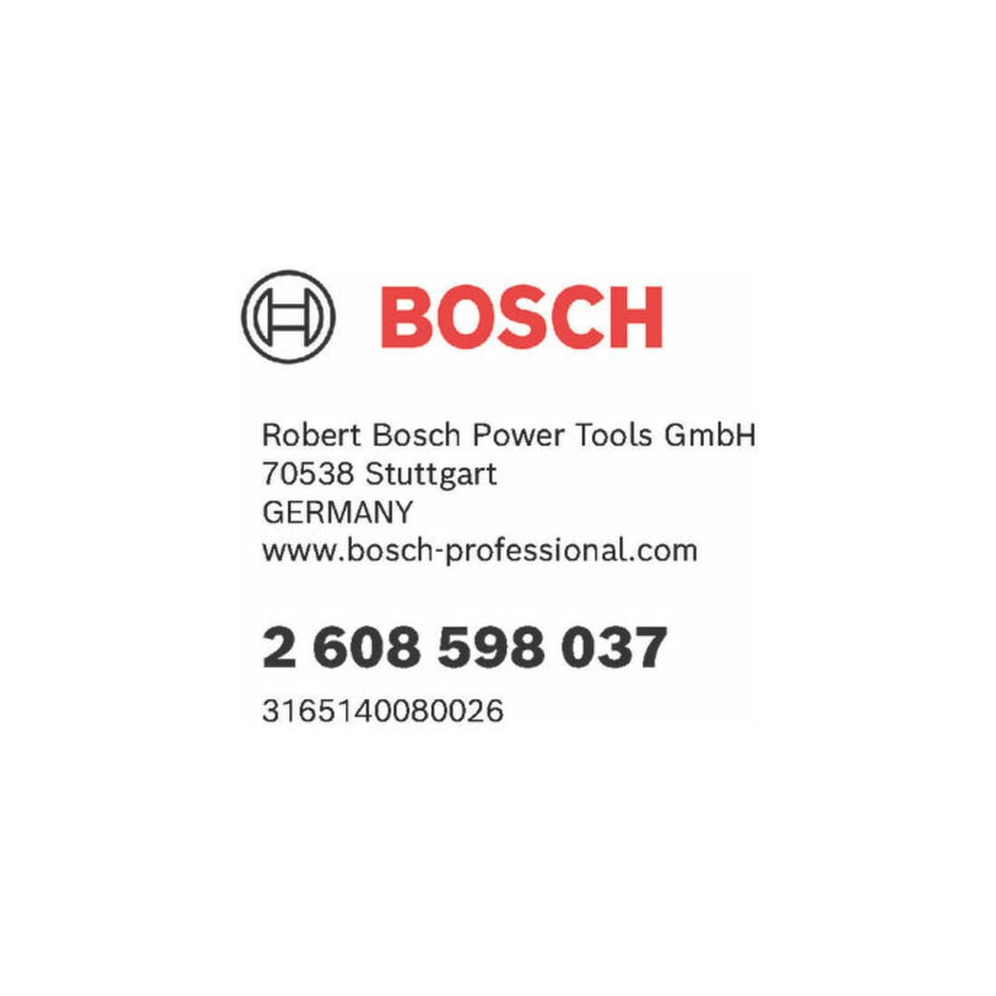 Bosch adapter SDS plus naar 1/2" buitenvierkant SDS plus