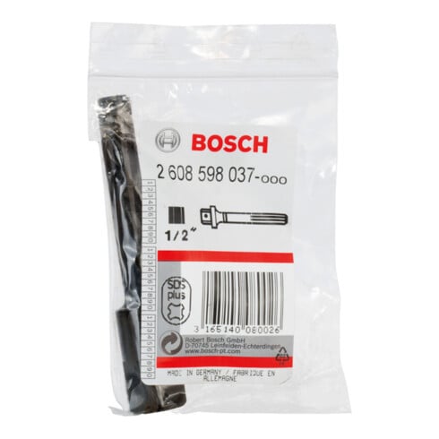 Bosch adapter SDS plus naar 1/2" buitenvierkant SDS plus