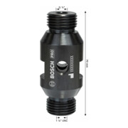 Bosch adapter voor diamantboorkroon machinezijde G 1/2", kroonzijde G 1/2"-5