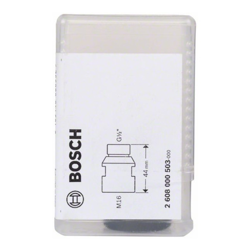 Bosch adapter voor diamantboorkroon machinezijde M16 kroonzijde G 1/2"
