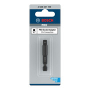 Bosch Adapter zu Steckschlüsseleinsätze 1/4", 50 mm Außensechskant-2
