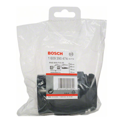 Bosch Adapter zweiteilig für Bosch-Sauger 35 mm