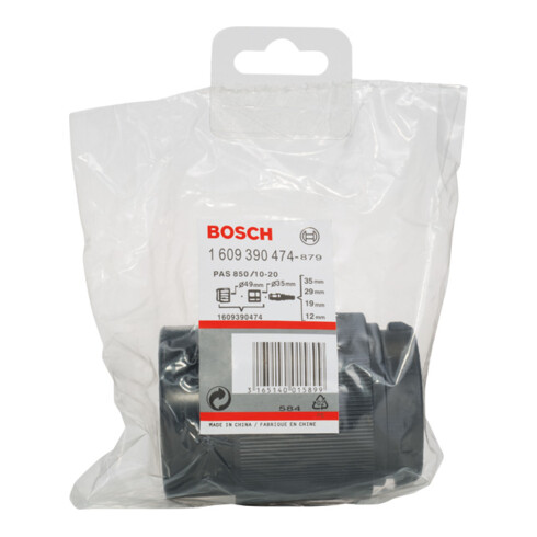 Bosch Adapter zweiteilig für Bosch-Sauger 35 mm