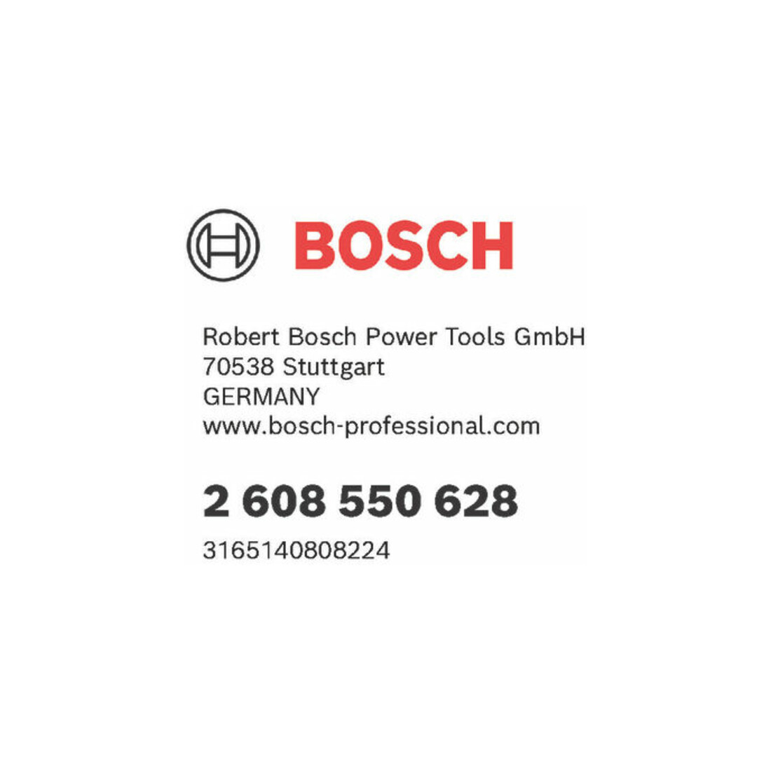 Bosch adapterplaat voor 350 mm boren (extender)