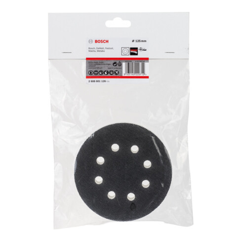 Bosch Adattatore forato per levigatrice rotorbitale 125mm