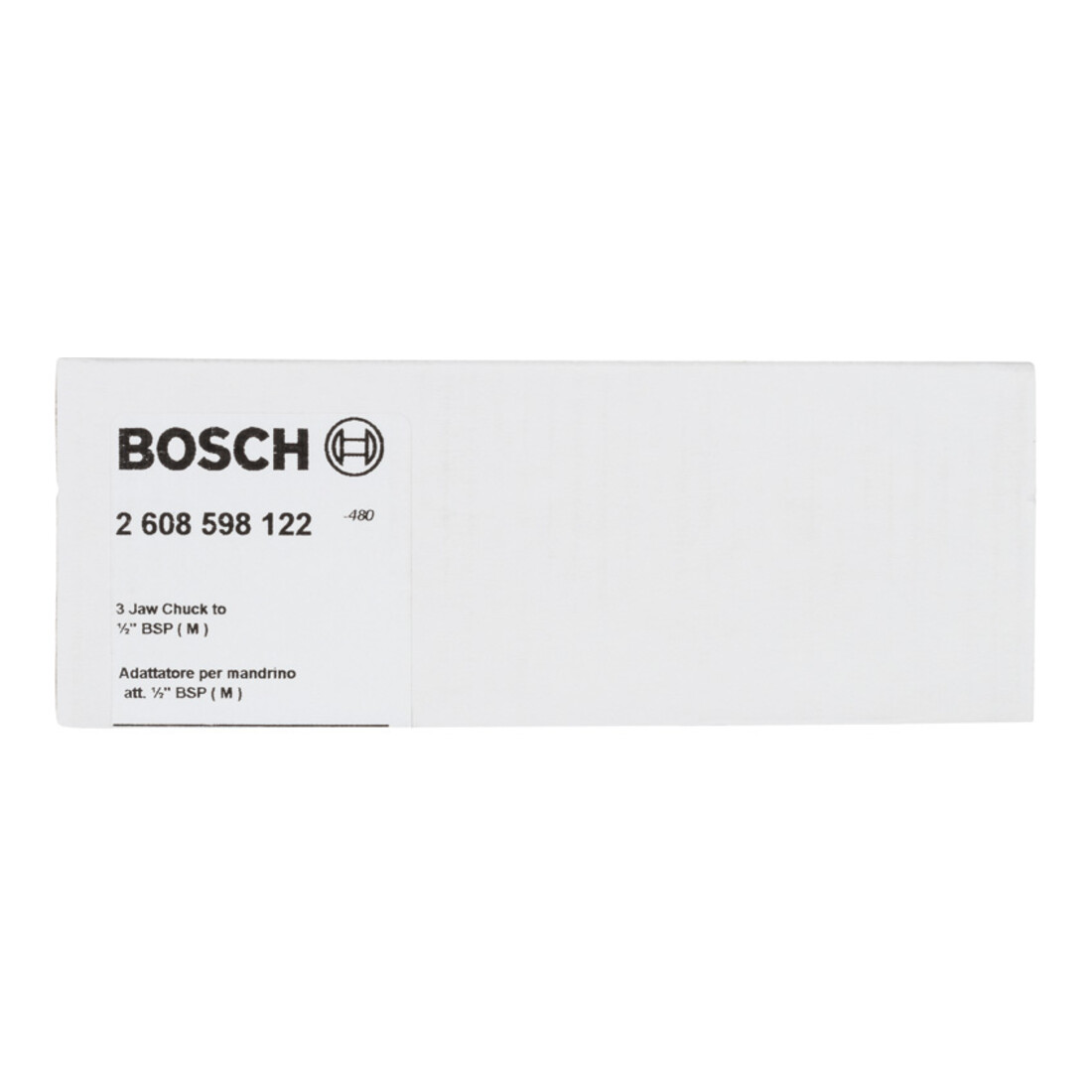 Bosch Adattatore per corone diamantate lato macchina lato corona esagonale G 1/2", 88mm