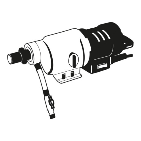 Bosch Adattatore per testine di foratura diamantate lato macchina SDS più lato corona, filettatura 1/2", 115