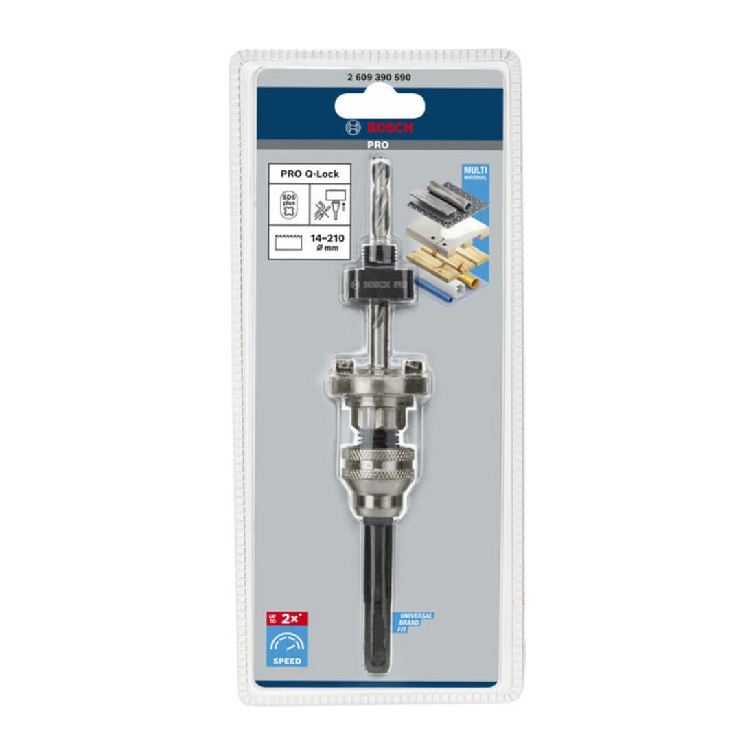 Bosch Adattatore SDS plus 14 - 210mm